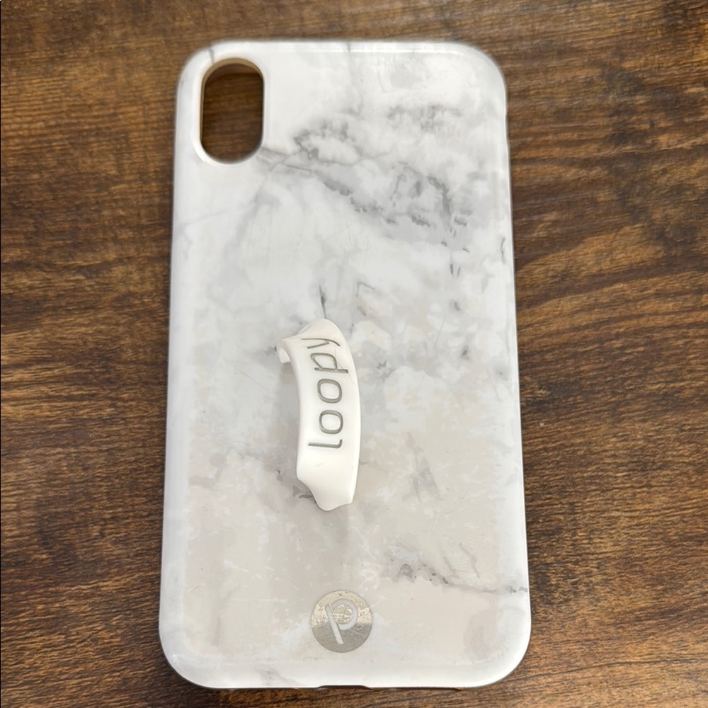 Loopy Case White Marble Phone Case